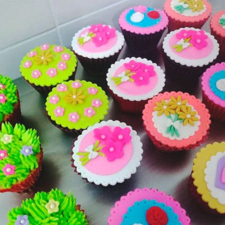 Cupcakes-Flores