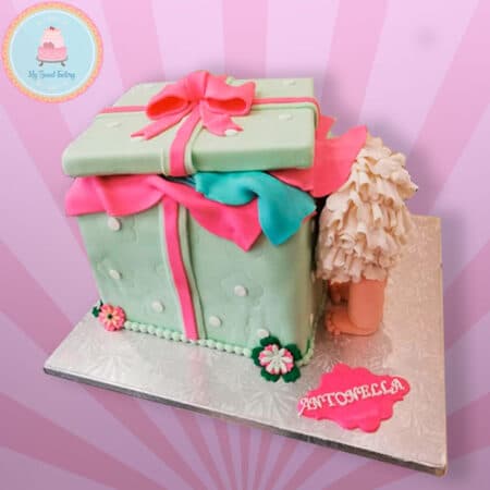 Torta Baby Shower Niña